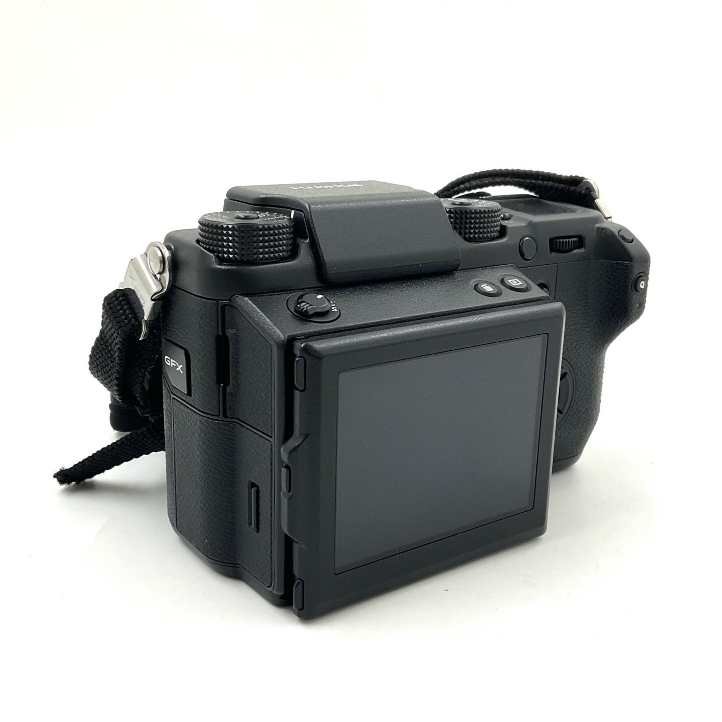 【全額返金保証】【最速発送】FUJIFILM デジタル一眼 GFX 50S ボディ ブラック 美品 動作確認済