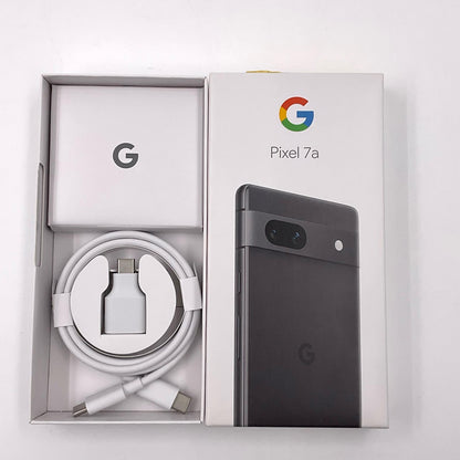 【全額返金保証】【最速発送】Google Pixel 7a 128GB Charcoal au G82U8 白ロム 超美品 動作確認済