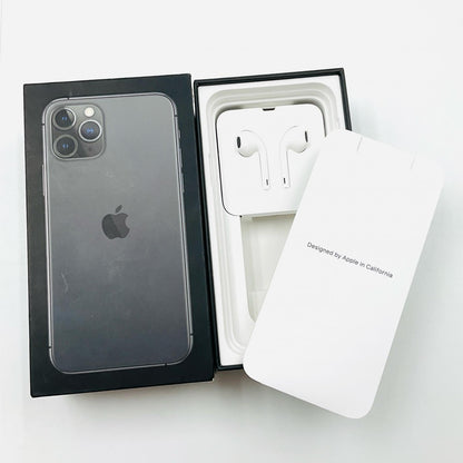【全額返金保証】【最速発送】Apple iPhone iPhone 11 Pro 64GB スペースグレイ au 白ロム 動作確認済 79%