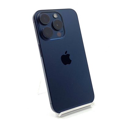 【全額返金保証】【最速発送】Apple iPhone iPhone 15 Pro 256GB ブルーチタニウム au SIMフリー 美品 動作確認済 100%