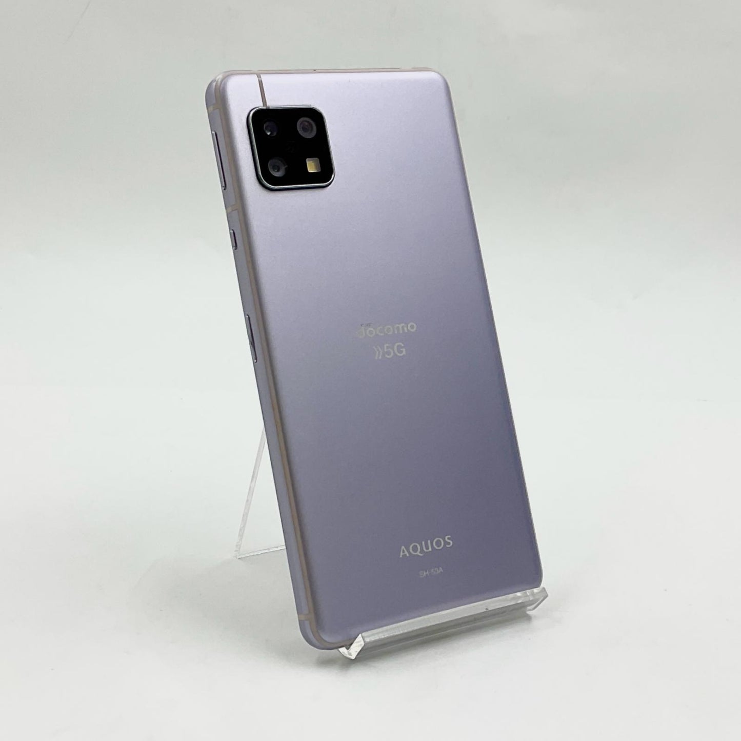 【全額返金保証】【最速発送】AQUOS sense 5G 64GB docomo SH-53A 白ロム 動作確認済