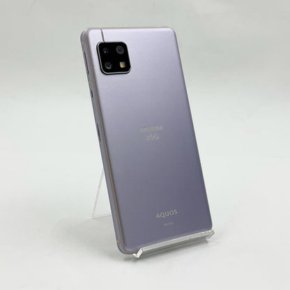 【全額返金保証】【最速発送】AQUOS sense 5G 64GB docomo SH-53A 白ロム 動作確認済