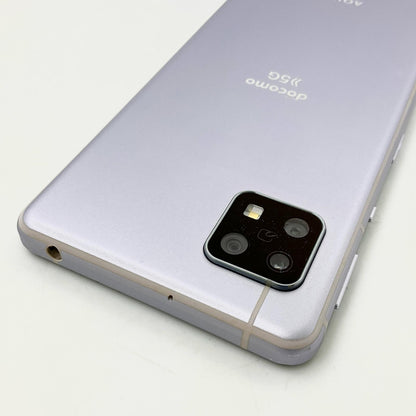 【全額返金保証】【最速発送】AQUOS sense 5G 64GB docomo SH-53A 白ロム 動作確認済