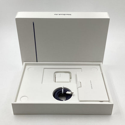 【全額返金保証】【最速発送】Apple MacBook Air 13.6インチ 2022 Apple M2 8GB SSD 256GB ミッドナイト 100% 動作確認済