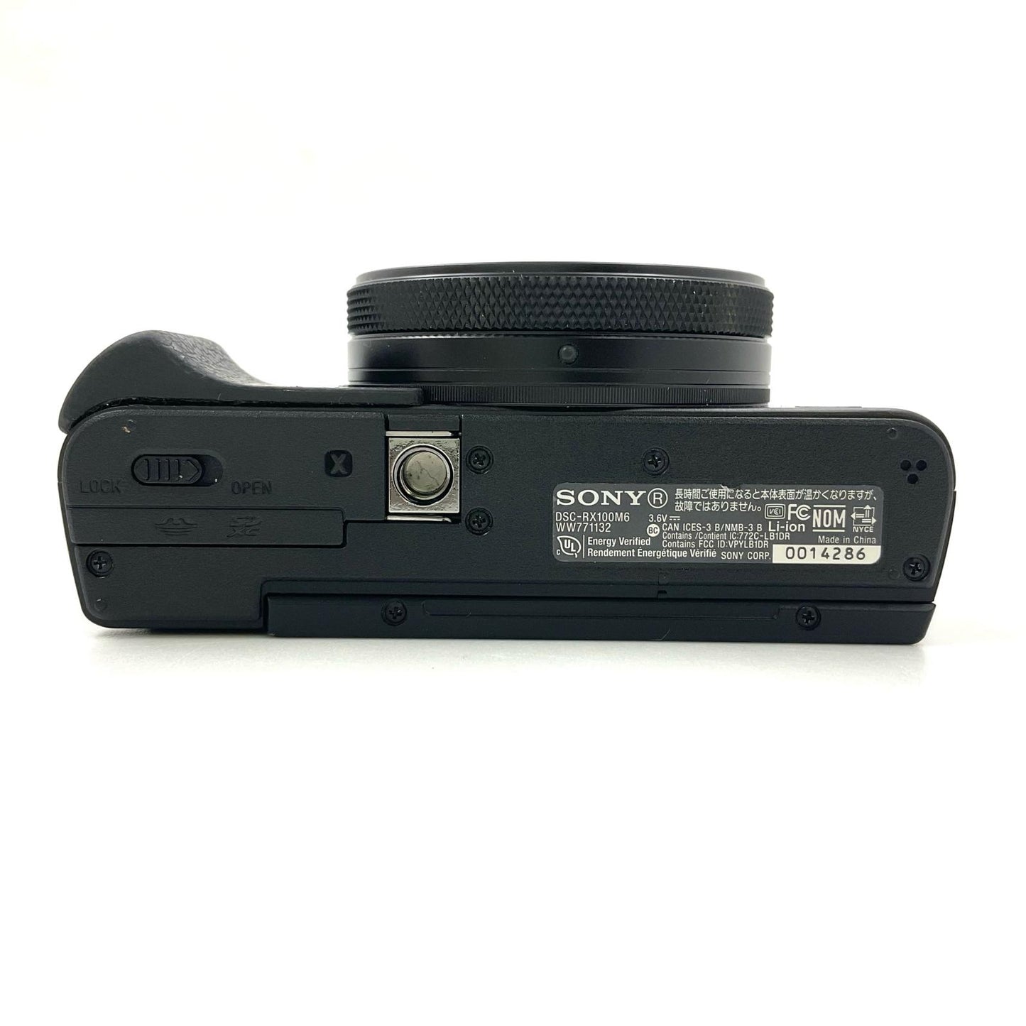 【全額返金保証】【最速発送】Sony コンパクトデジタルカメラ サイバーショット RX100VI DSC-RX100M6 美品 動作確認済