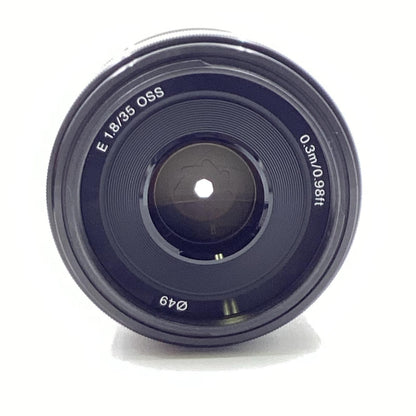 【全額返金保証】【最速発送】Sony E 35mm F1.8 OSS SEL35F18 美品 動作確認済