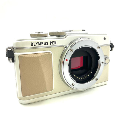 【全額返金保証】【最速発送】OLYMPUS デジタル一眼 PEN Lite E-PL7 ボディ ホワイト 動作確認済