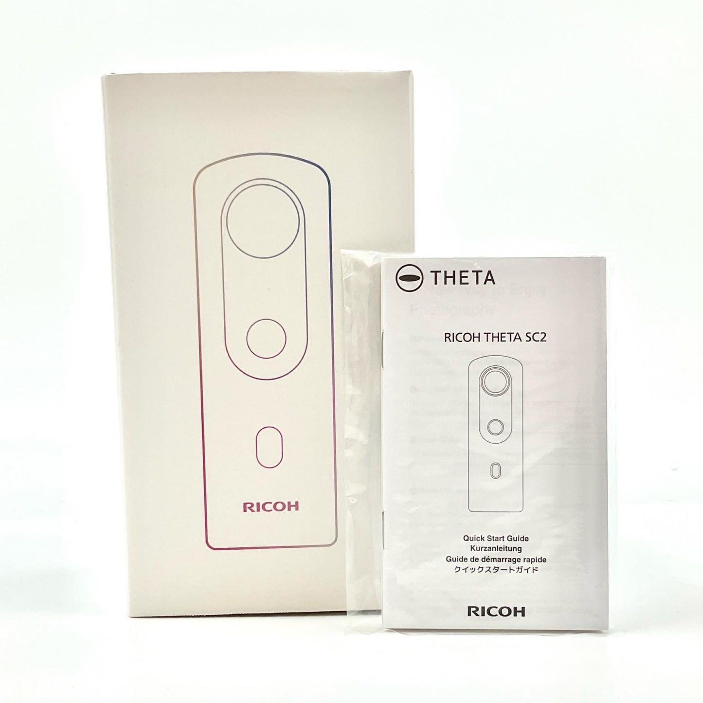 【全額返金保証】【最速発送】RICOH THETA SC2 [ブルー] 動作確認済