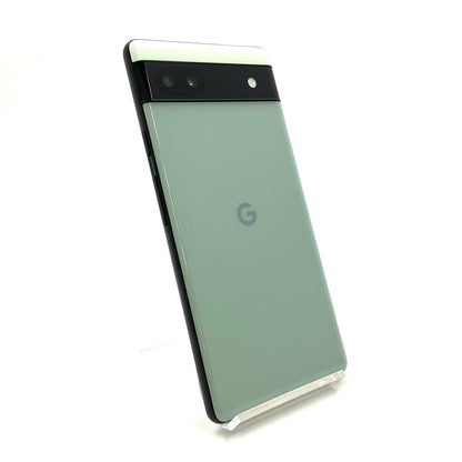 【全額返金保証】【最速発送】Google Pixel 6a 128GB Sage SIMフリー GB17L 動作確認済