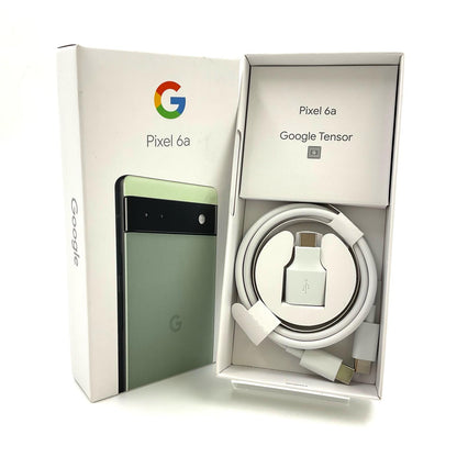 【全額返金保証】【最速発送】Google Pixel 6a 128GB Sage SIMフリー GB17L 動作確認済