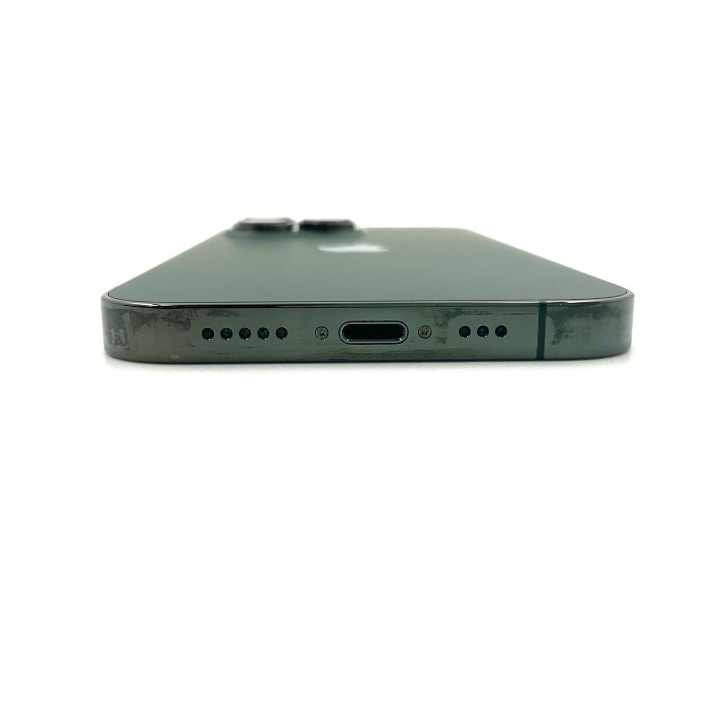 【全額返金保証】【最速発送】Apple iPhone iPhone 13 Pro 128GB アルパイングリーン au 美品 動作確認済 84%