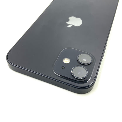 【全額返金保証】【最速発送】Apple iPhone iPhone 12 128GB ブラック au 白ロム 動作確認済 74%