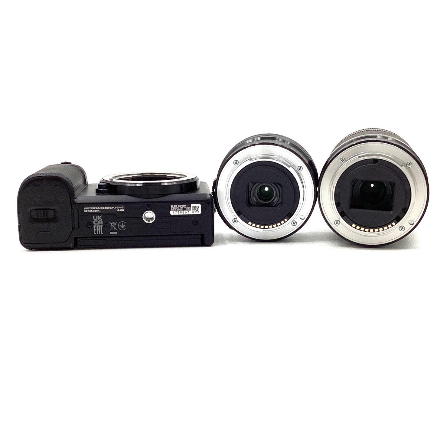 【全額返金保証】【最速発送】Sony デジタル一眼 VLOGCAM ZV-E10Y ダブルズームレンズキット [ブラック] 美品 動作確認済