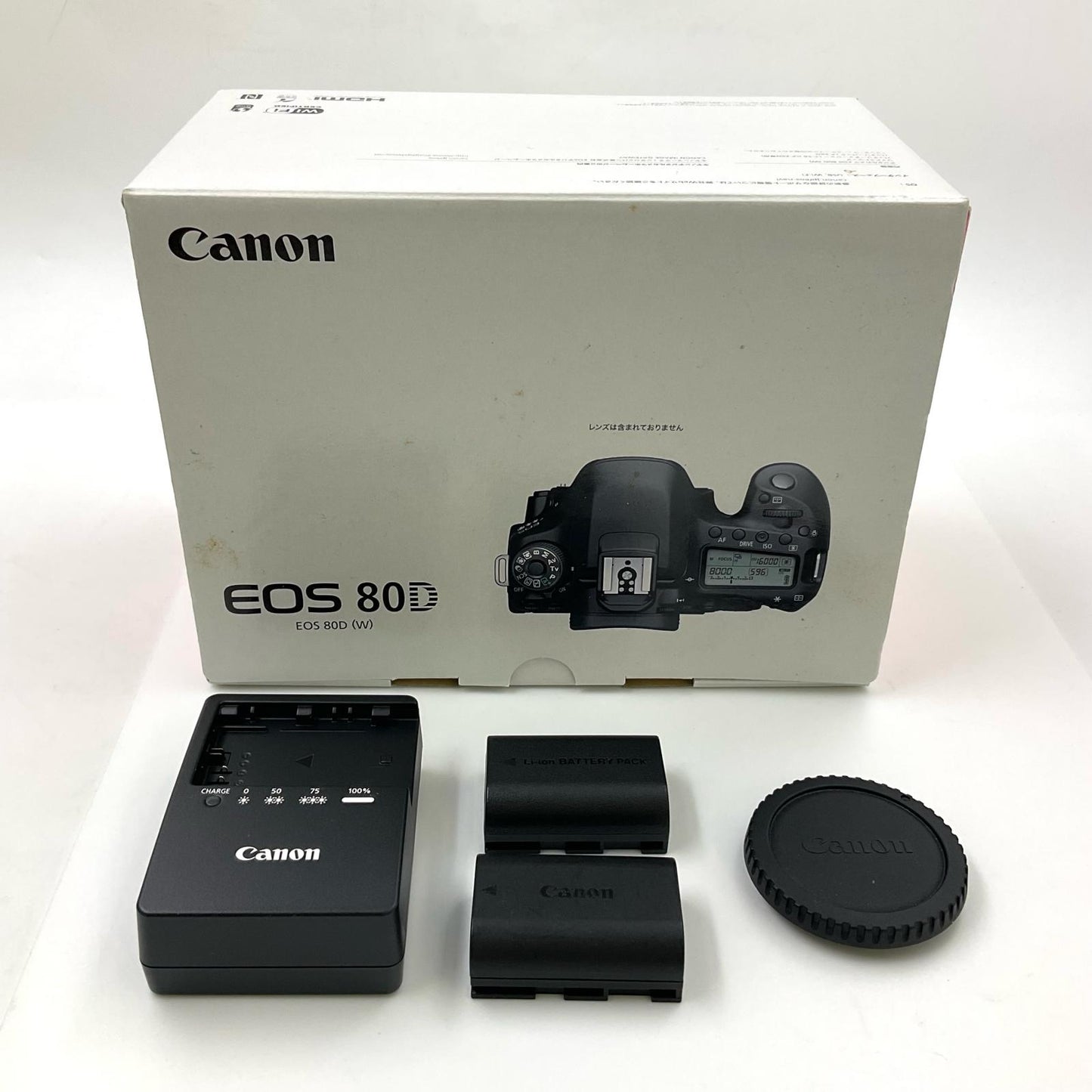 【最速発送】Canon デジタル一眼 EOS 80D ボディ ブラック【難有】