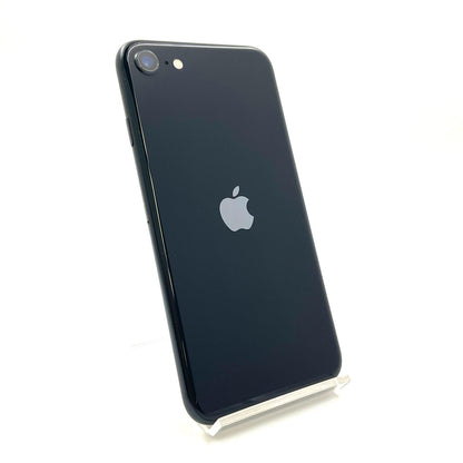 【全額返金保証】【最速発送】Apple iPhone iPhone SE（第3世代） 64GB ミッドナイト Softbank SIMフリー 白ロム 動作確認済 83%