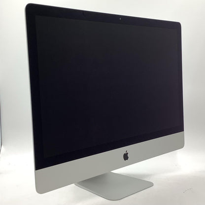 【全額返金保証】【最速発送】Apple iMac 27インチ 6コア intel core i5 8GB フュージョンドライブ 1TB シルバー 動作確認済