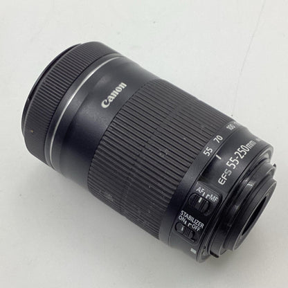 【全額返金保証】【最速発送】Canon EF-S55-250mm F4-5.6 IS STM 動作確認済