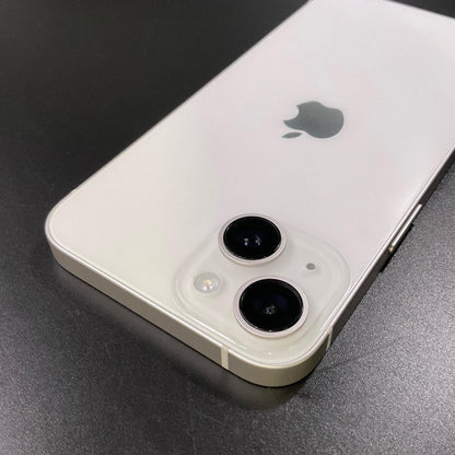 【全額返金保証】【最速発送】Apple iPhone iPhone 14 128GB スターライト au 動作確認済 98%