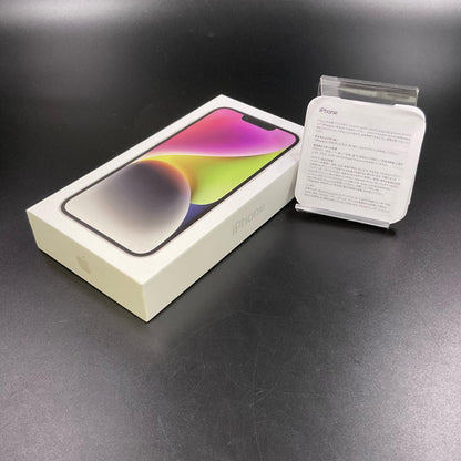【全額返金保証】【最速発送】Apple iPhone iPhone 14 128GB スターライト au 動作確認済 98%