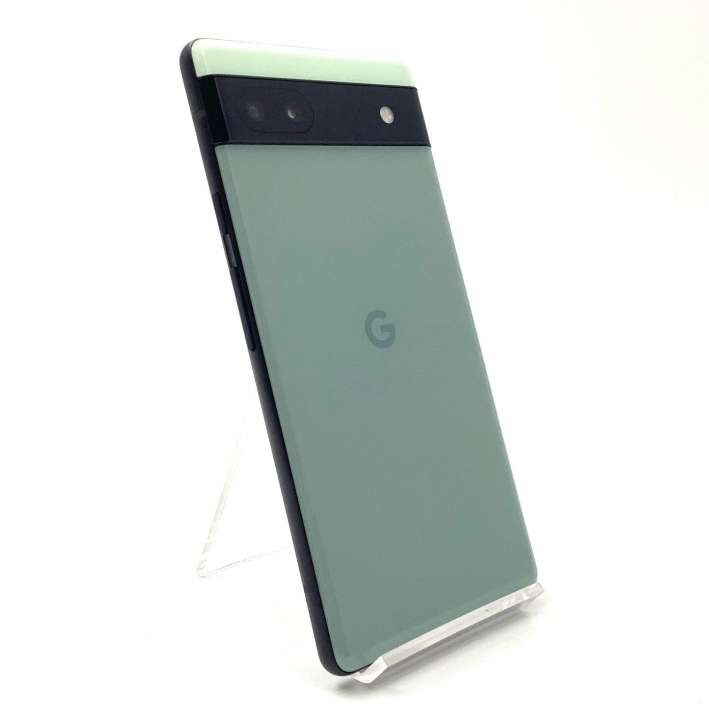 【全額返金保証】【最速発送】Google Pixel 6a 128GB Sage au GB17L 白ロム 動作確認済