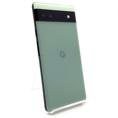 【全額返金保証】【最速発送】Google Pixel 6a 128GB Sage au GB17L 白ロム 動作確認済