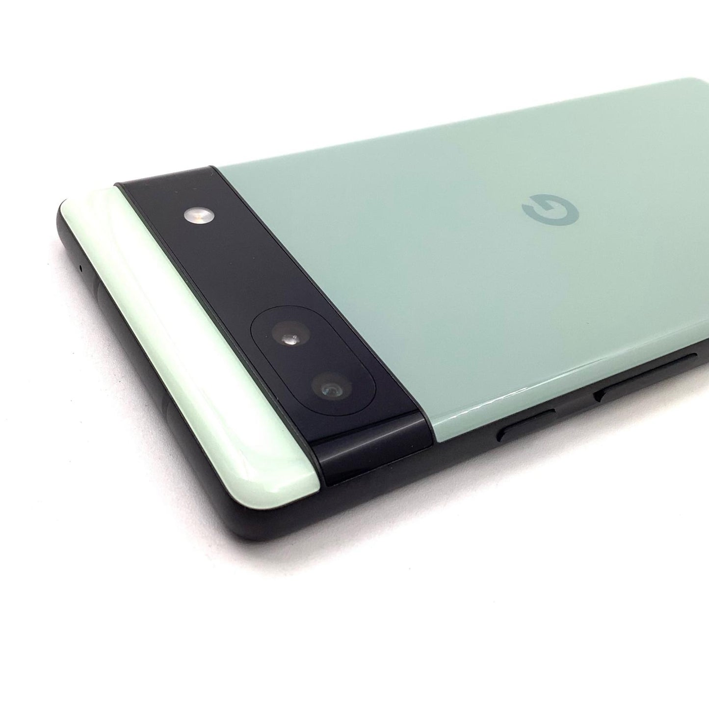 【全額返金保証】【最速発送】Google Pixel 6a 128GB Sage au GB17L 白ロム 動作確認済