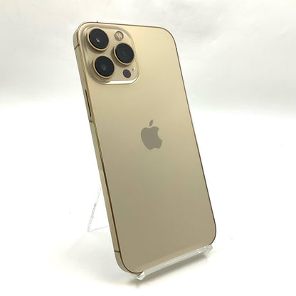 【全額返金保証】【最速発送】Apple iPhone iPhone 13 Pro Max 512GB ゴールド au 白ロム 動作確認済 84%