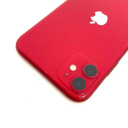 【全額返金保証】【最速発送】Apple iPhone iPhone 11 64GB (PRODUCT)RED au 白ロム 動作確認済 76%