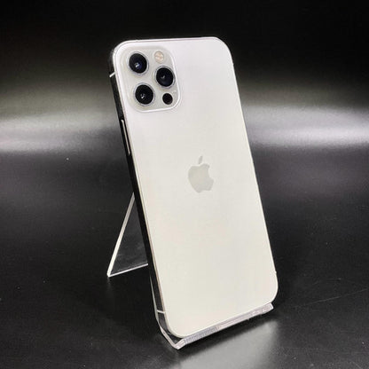 【全額返金保証】【最速発送】Apple iPhone iPhone 12 Pro 128GB シルバー au 白ロム 動作確認済 68%