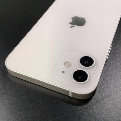 【全額返金保証】【最速発送】Apple iPhone iPhone 12 128GB ホワイト SIMフリー 美品 動作確認済 86%