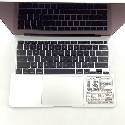 【全額返金保証】【最速発送】Apple MacBook Air 13.3インチ 2020 Apple M1 16GB SSD 256GB シルバー 100% 美品 動作確認済