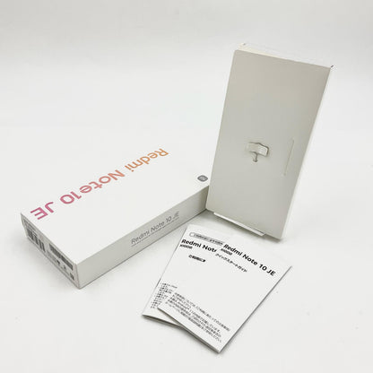 【全額返金保証】【最速発送】Xiaomi Redmi Note 10 JE 64GB au XIG02 白ロム 動作確認済