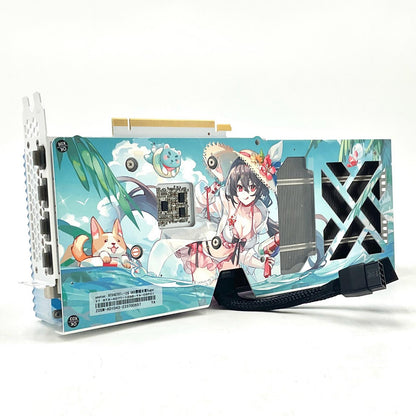 【全額返金保証】【最速発送】YESTON RTX4070Ti-12GB D6X櫻瞳水着Sugar 動作確認済
