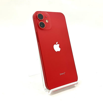 【全額返金保証】【最速発送】Apple iPhone iPhone 12 mini 64GB (PRODUCT)RED docomo 白ロム 動作確認済 75%