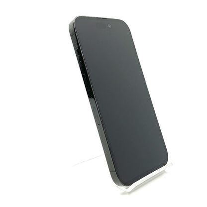 【全額返金保証】【最速発送】Apple iPhone iPhone 14 Pro 128GB スペースブラック au SIMフリー 動作確認済 85%