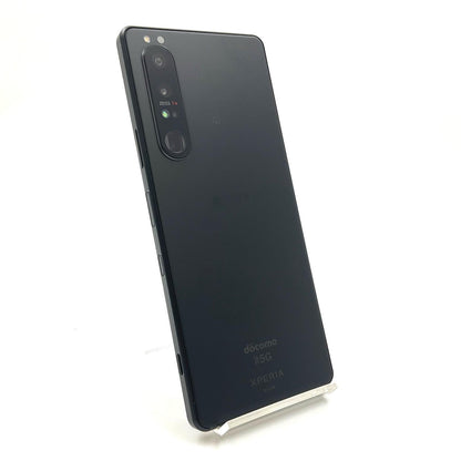 【全額返金保証】【最速発送】Sony Xperia 1 III 256GB ブラック docomo SO-51B 白ロム 動作確認済