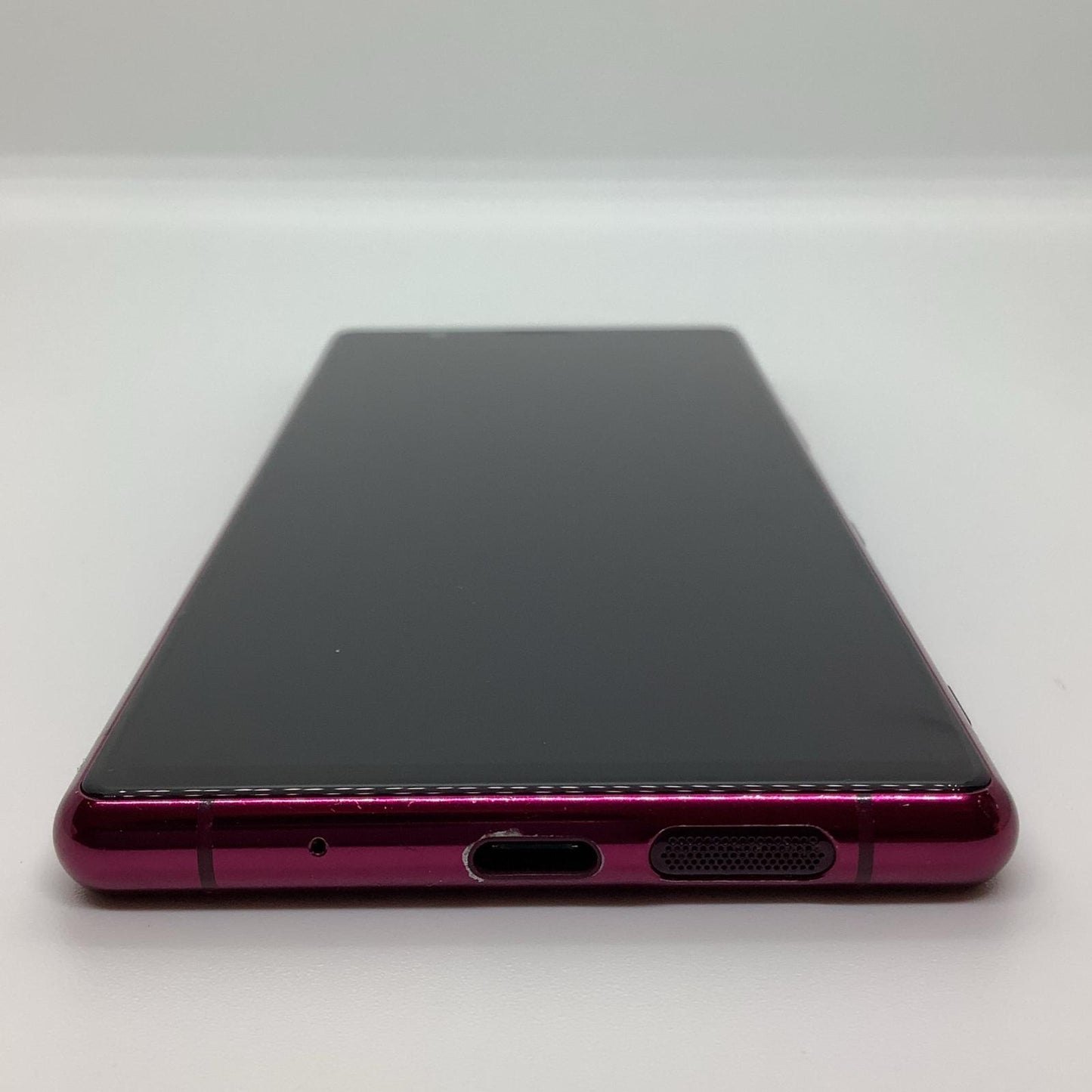 【全額返金保証】【最速発送】Sony Xperia 5 64GB レッド Softbank SIMフリー 901SO 白ロム 動作確認済