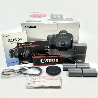 【全額返金保証】【最速発送】Canon デジタル一眼 EOS 5D ボディ ブラック 動作確認済