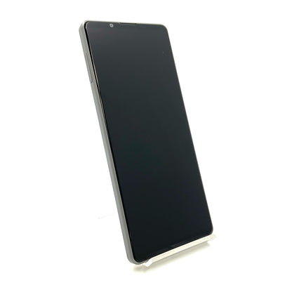 【全額返金保証】【最速発送】Sony Xperia 1 III 256GB Frosted Gray docomo SO-51B 白ロム 動作確認済