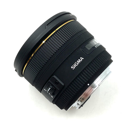 【全額返金保証】【最速発送】SIGMA 50mm F1.4 EX DG HSM [キヤノン用] 超美品 動作確認済