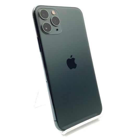 【全額返金保証】【最速発送】Apple iPhone iPhone 11 Pro 256GB ミッドナイトグリーン au 白ロム 動作確認済 91%
