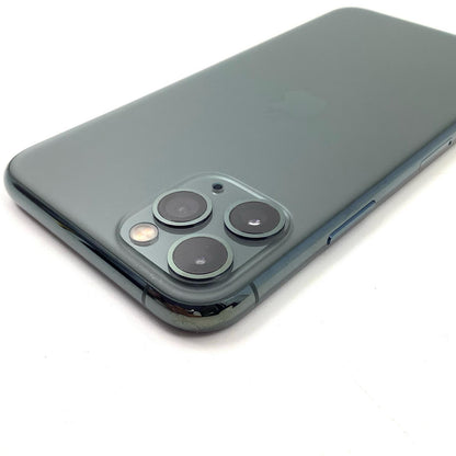【全額返金保証】【最速発送】Apple iPhone iPhone 11 Pro 256GB ミッドナイトグリーン au 白ロム 動作確認済 91%