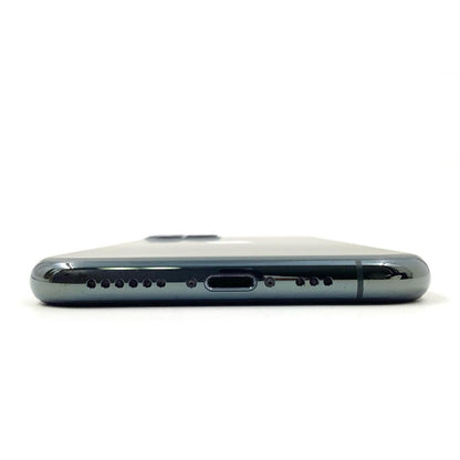 【全額返金保証】【最速発送】Apple iPhone iPhone 11 Pro 256GB ミッドナイトグリーン au 白ロム 動作確認済 91%