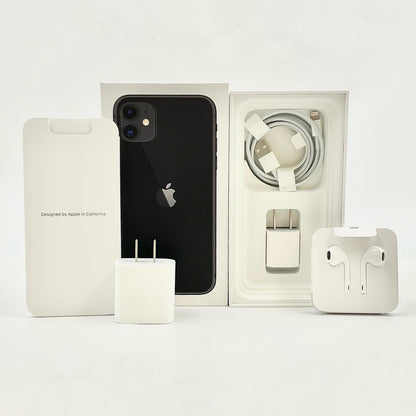 【全額返金保証】【最速発送】Apple iPhone iPhone 11 128GB ブラック SIMフリー 動作確認済 88%