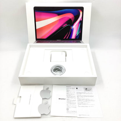 【全額返金保証】【最速発送】Apple MacBook Pro 13インチ 2020 Apple M1 8GB SSD 512GB シルバー 100% 超美品 動作確認済