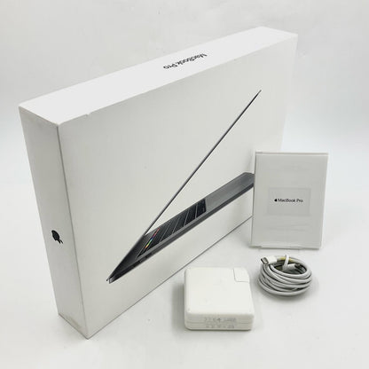 【全額返金保証】【最速発送】Apple MacBook Pro 15インチ 2018 Intel Core i7 16GB SSD 256GB スペースグレイ 動作確認済
