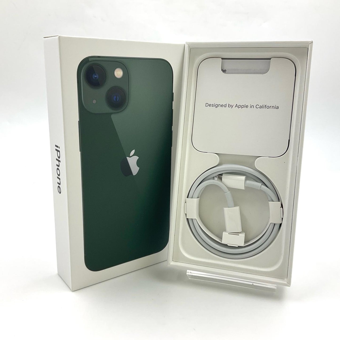 【全額返金保証】【最速発送】Apple iPhone iPhone 13 mini 256GB グリーン SIMフリー 動作確認済 80%