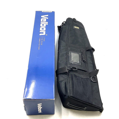 【全額返金保証】【最速発送】Velbon カーボン三脚 El Carmagne 635 美品 動作確認済