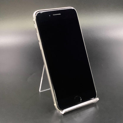 【全額返金保証】【最速発送】Apple iPhone iPhone SE（第3世代） 64GB ホワイト au 白ロム 美品 動作確認済 85%