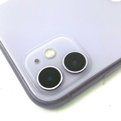 【最速発送】Apple iPhone iPhone 11 128GB パープル SIMフリー【難有】 81%